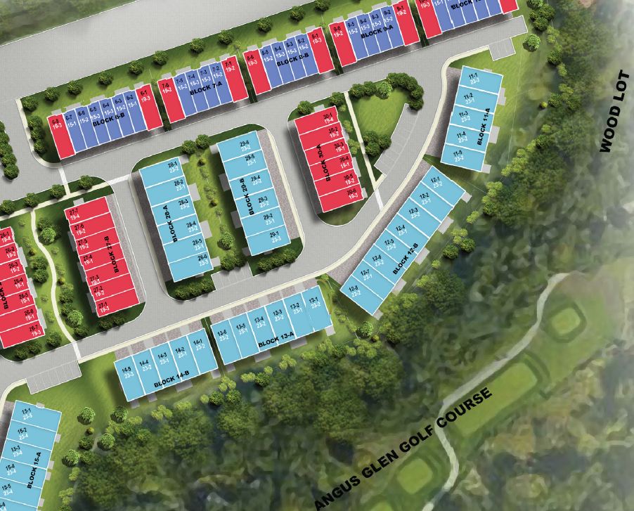 Brownstones at Angus Glen Assignments Resale in Toronto Condoly